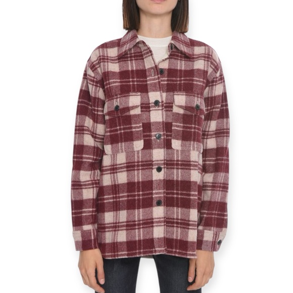 Isabel Marant Plaid Wool Jacket - Picture 1 of 3